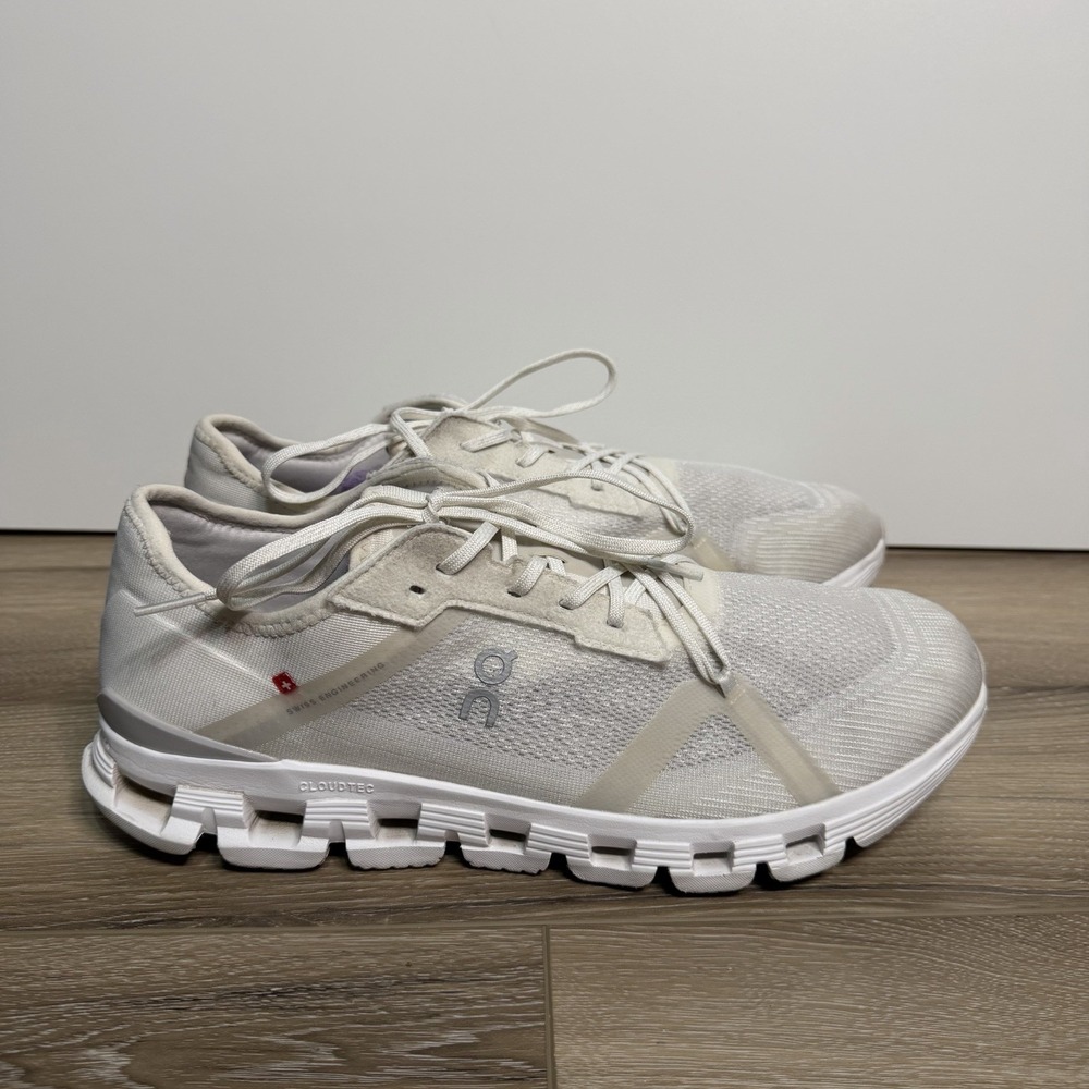 On Running Cloud X 4 Ad Wolf Alloy White Mens 11.5 3MF10262899